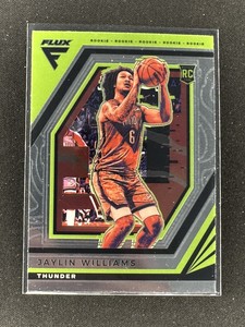 2022-23 Panini Flux -  Jaylin Williams ROOKIE Card # 215 Base Thunder