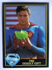 Topps Superman III 3 Card 1983 The Deadly Gift 50