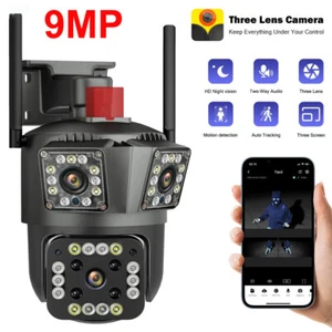 9MP Camara De Seguridad Inalambricas Para Exterior Con Vision Nocturna y Audio - Picture 1 of 18
