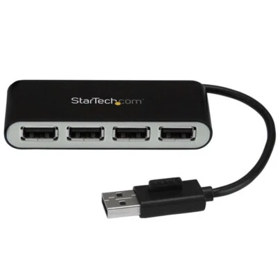 StarTech Hub USB 2.0 portatile a 4 porte USB  Mini Hub USB2.0 ST4200MINI2 - Immagine 1 di 4