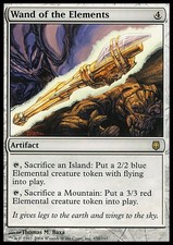 Magic the Gathering MTG Wand of the Elements (158) Darksteel   NM