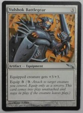 MAGIC THE GATHERING MTG 2003 MIRRODIN VULSHOK BATTLEGEAR ARTIFACT CARD