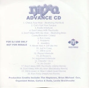 Nivea Advance PROMO MUSIC AUDIO CD Allstar Blackbaby Tribe Neptunes Remixes 20tk - Picture 1 of 1