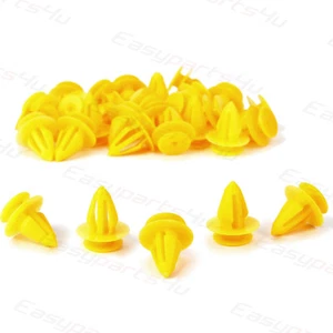 10x Interior Door Card Panel Retainer Plastic Trim Clips fits Audi Seat Skoda - Picture 1 of 2