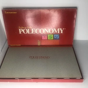 Poleconomy Board Game John Sands Vintage 1980 The Game Of Australia Complete - Picture 1 of 10