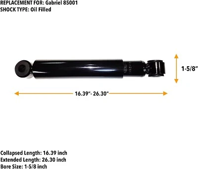 Amortiguador KW T600-T400 Mack CH-CL-FORD &Peterbilt Ref 85001-65102-M85001 Foto 1 de 4