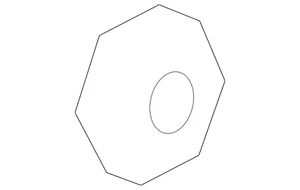 Genuine GM Axle Nut 10289657 - Picture 1 of 5