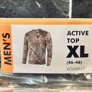 New Men’s XL RealTree Xtra Game Winner Polyester Active Base Layer Outdoors - Picture 1 of 7