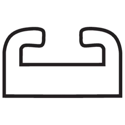 Diapositiva de color Kimpex - Estilo 7M - 56 pulgadas L - Negro - 04-209-22 Foto 1 de 3