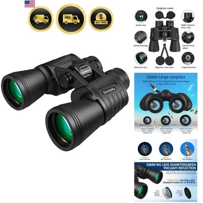 Binoculars for Adults 20x50 Waterproof Night Vision Bird Watching Hunting - Image 1 of 4