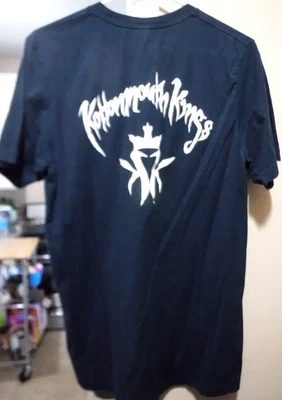 原装 T 恤 Hip Hop KOTTONMOUTH KINGS 二手 大号 蓝色 短袖 — 第 1/4 张图片