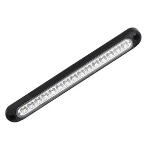 ´White 10V‑30V 15LED Brake Turn Rear Light IP67 Waterproof For Trucks Semi Cargo - Picture 1 of 12