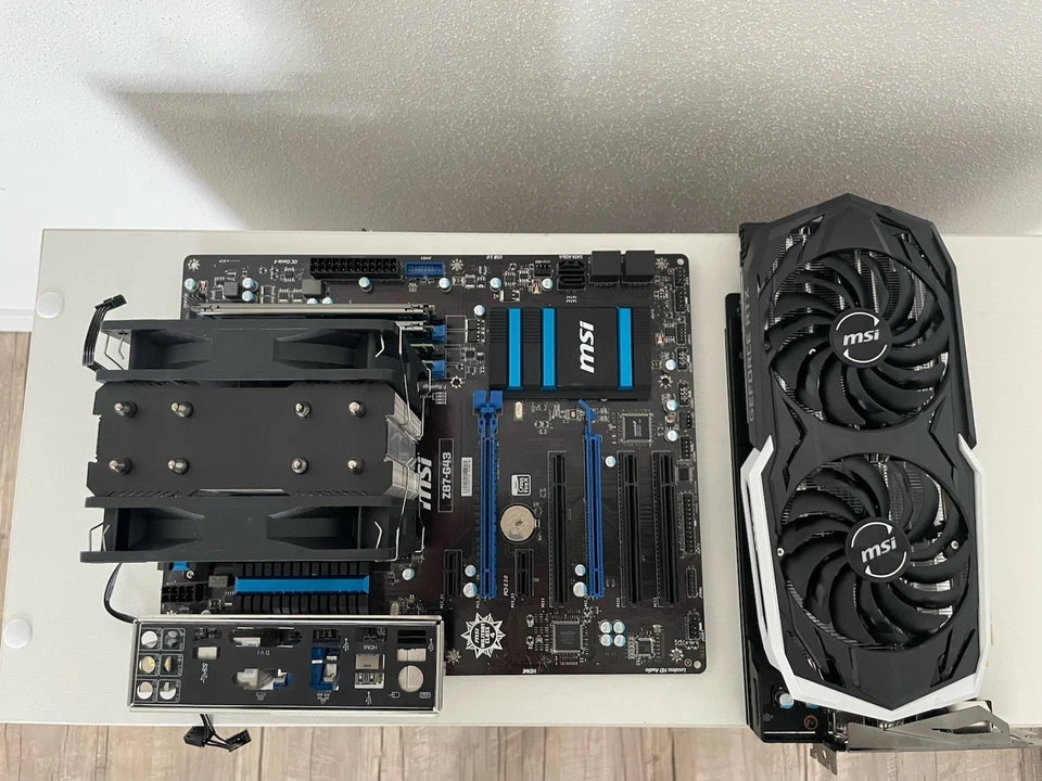 Bundle: GeForce RTX2070 MSI + Intel i7 4790k + 32GB RAM + Z87-G43 - Bild 1 von 4