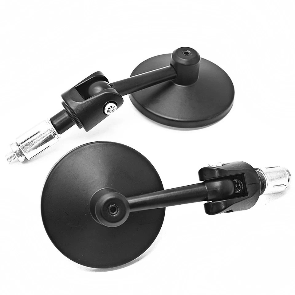 Espejo retro redondo retro para manillar retro para Yamaha SR400 BWS125 SMAX XMAX Foto 1 de 4