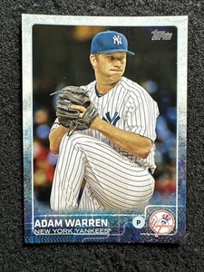ADAM WARREN #US189 2015 Topps Update Series QTY New York Yankees - Picture 1 of 2