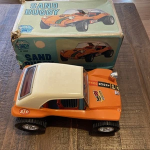 VINTAGE Big Toy Box Sears Sand Dune Buggy, Orange Car, #58068 In Original Box - Picture 1 of 12