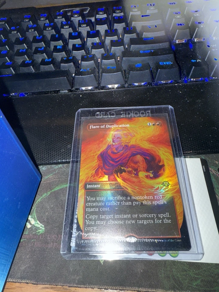 Flare of Duplication (Borderless) Modern Horizons 3 Foil - Image 1 of 1