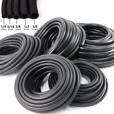 Fuel Line Hose Nitrile Rubber NBR Push on Hose 1/4" 5/16" 3/8" 1/2" 5/8" 5/32" - Image 1 of 4