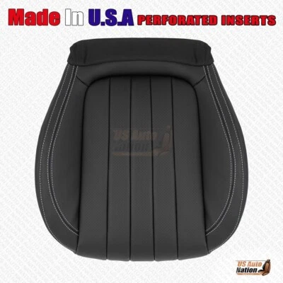 Mercedes Benz E300 2017 2018 2019 2020 parte inferior del conductor cubierta de vinilo perforada negra Foto 1 de 4