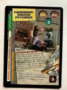 PHEROMONE-INDUCED PSYCHOSIS 1996 X-Files CCG Uncommon HP #XF96-0350 v1 - Picture 1 of 2