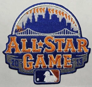 NY Mets All Star patch ny mets 2013 MLB All Star 4" wide heat seal iron on Mets - Picture 1 of 5