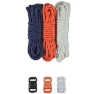 Denver Football Blue/Orange 100' 550 Paracord DIY Crafting Kit with Buckles - Picture 1 of 1