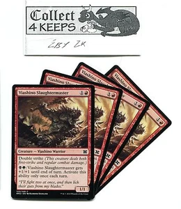 Magic MTG Modern Masters 2015: 4x Viashino Slaughtermaster x4 Playset Unbespielt - Bild 1 von 1