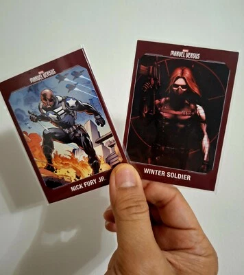 WINTER SOLDIER vs NICK FURY 2021-2022 Marvel Versus Panini Trading Cards~ NM - Image 1 of 2