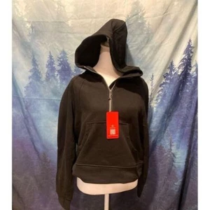 TGP womens The Gym People Cropped Black Hoodie Size Small - Picture 1 of 6