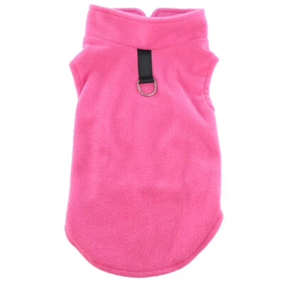 Pet Fleece Clothes Vest Coat Large Small Puppy Dog Sweater Winter Warmer Apprael - Image 1 of 4