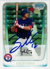 2011 Bowman Chrome Draft Prospects Signed MLB Baseball Card You Pick 1 For Set