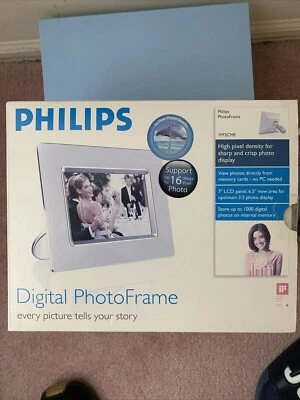 Philips 7FF2CME 7" Digital Picture Frame - Image 1 of 4