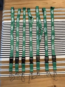 Official Vans Off The Wall Skateboards Green Lanyard - Picture 1 of 2