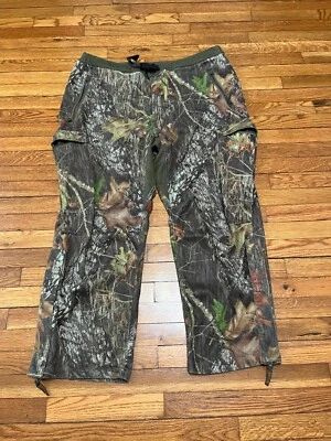 Scentlok Mossy Oak Camouflage Hunting Pants Size 2XL Green Woodland Buckskin - Image 1 of 4