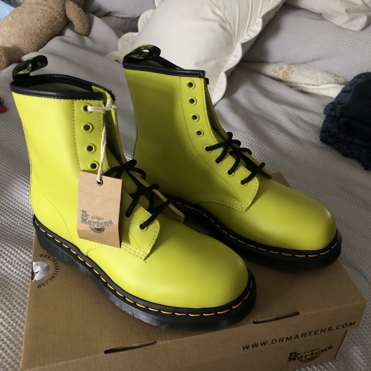 Dr.martens UK7 26cm JAKE アドベンチャータイム イエロー