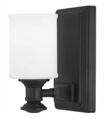 Бра для ванной высотой 8 дюймов Minka-Lavery Harbour Point, 5171-66A - уголь - лот из 2 - Изображение 1 из 4