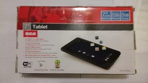  RCA tablet  8gb, android 4.2x jelly bean, black 7in . - Picture 1 of 8