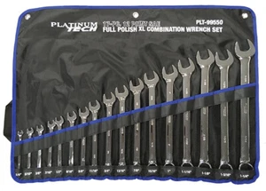 SAE Long Pattern Combination Wrench Set 17 PC. - Picture 1 of 5