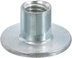 M5 T-Nuts, 24Pcs Carbon Steel Tee Nut round Base Weld Nuts 8Mm Height through Ho - Picture 1 of 12