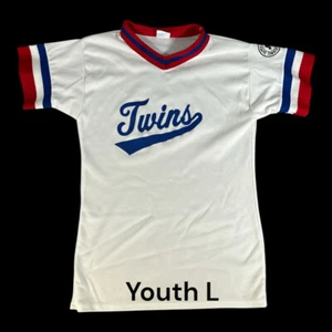 VTG Minnesota Twins Little League Jersey Sz Youth Large - Picture 1 of 3