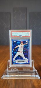 2022 Topps Chrome Update Sapphire #US327 Nick Lodolo Rookie Debut PSA 10 POP 4