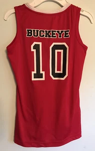 OSU Buckeyes Basketball Boys Red Jersey by “KAEPA” , Size XS - Picture 1 of 6