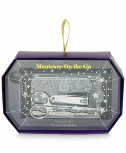Macy's Manicure On the Go Beauty Holiday Ornament - New - Picture 1 of 4