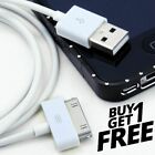 1m 30-pin To Usb Data Sync Charger Cable For Iphone 4s Ipad Ipod Classic Video