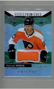 SAMUEL MORIN ROOKIE TRIKOT 194/399 2017 18 OBERDECK TRILOGIE HOCKEY - Bild 1 von 2