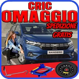 Ruotino Di Scorta 4Fori Misura Ruota Da 16 Per La Dacia Sandero Stepway Con Cric - Bild 1 von 9