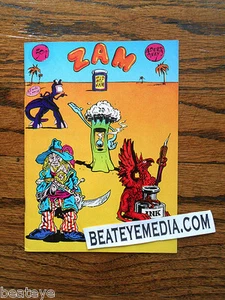 ZAM-S CLAY WILSON-COMIC BOOK-UNDERGROUND COMICS-COMIX-shelton-crumb-griffin-zap - Picture 1 of 6