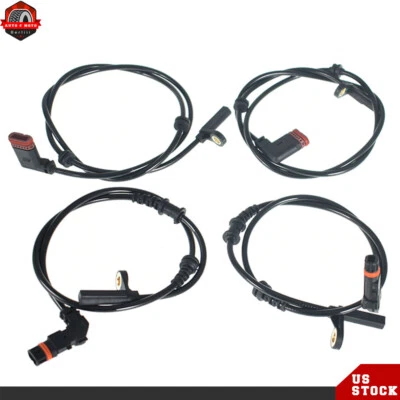 Sensor de velocidad de rueda ABS delantero trasero izquierdo+derecho para Mercedes-Benz C300 C350 C250 C200 Foto 1 de 4