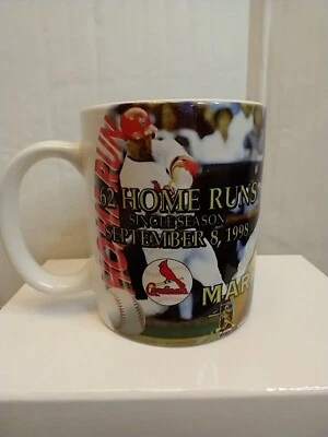 Кружка Mark Mcgwire 62 Home Runs.  8 сентября 1998 - Изображение 1 из 4