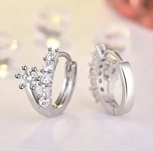 Silber Ohrringe Creolen 925 Neu - Bild 1 von 1